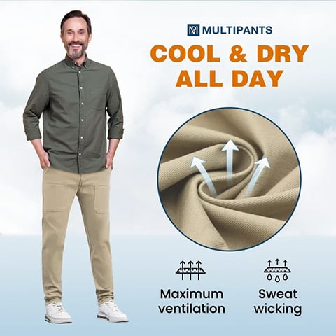 💥Last Day Sale 70% OFF🥰MultiPants – High Stretch Multi-pocket Durable Cargo Pants